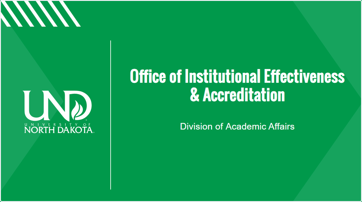 Office of Institutional Effectiveness and Accreditation