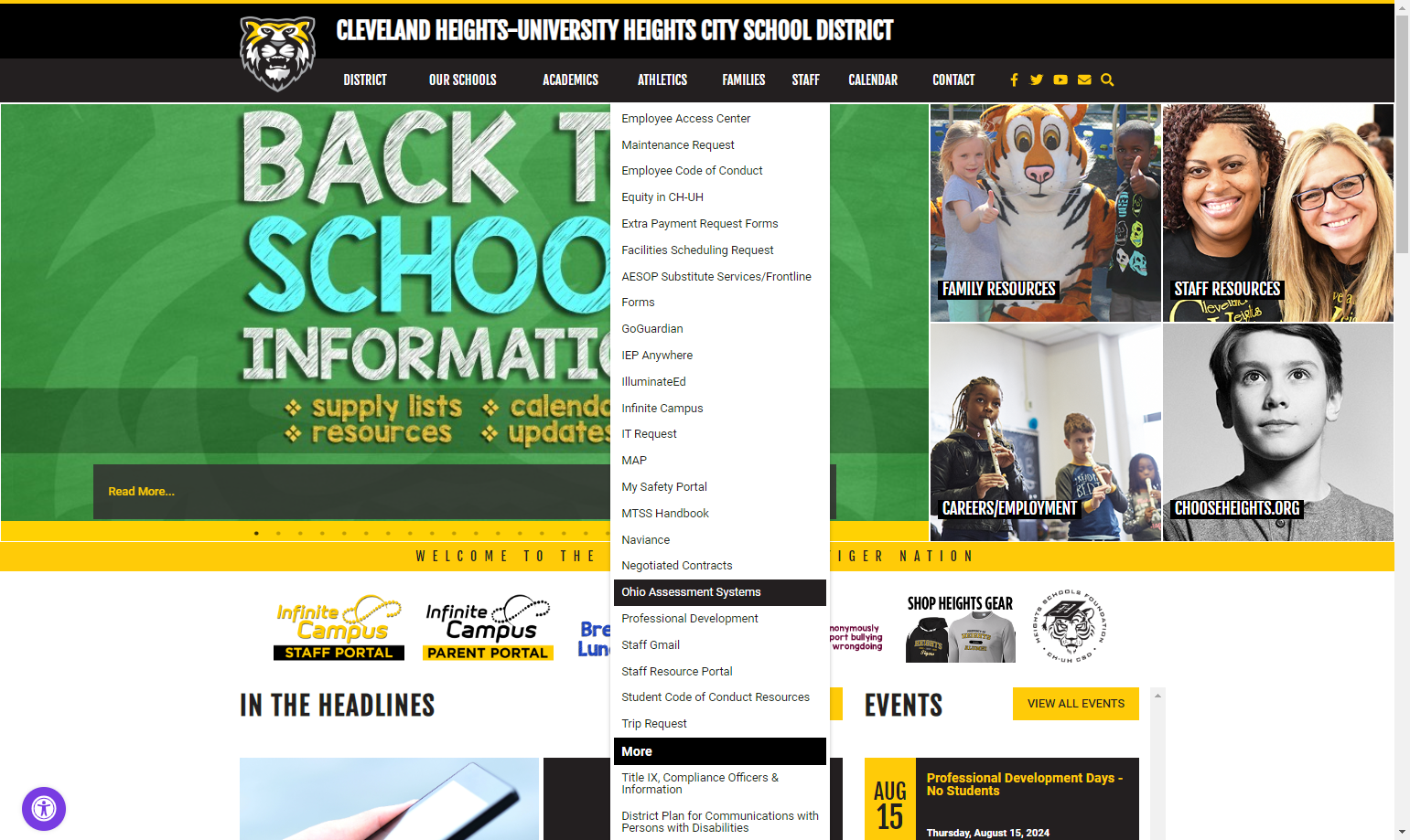 Under Staff Click on Ohio Assessment Systems