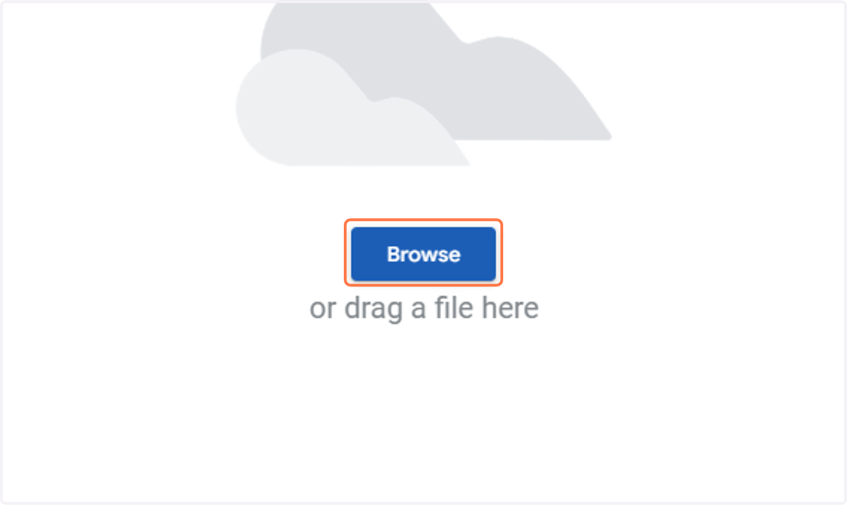 Click on Browse