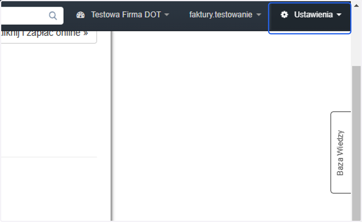 Aby zastosować kod CSS, który pogrubi wartość w polu Uwagi, przejdź do zakładki 'Ustawienia'.