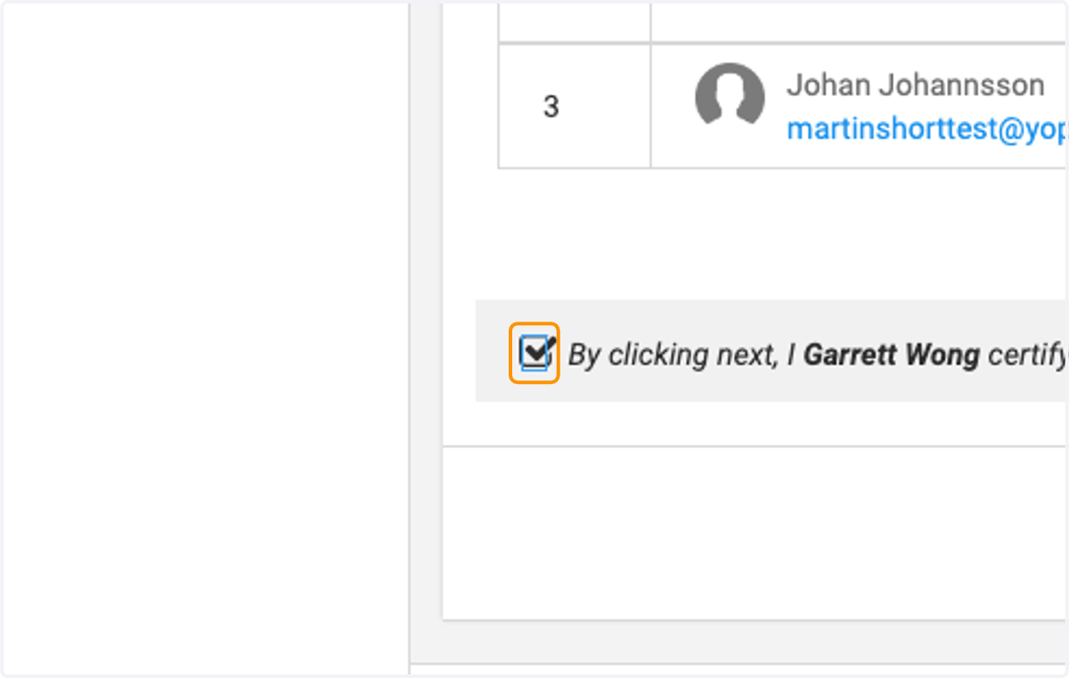 Check on acknowledgement once reviewed