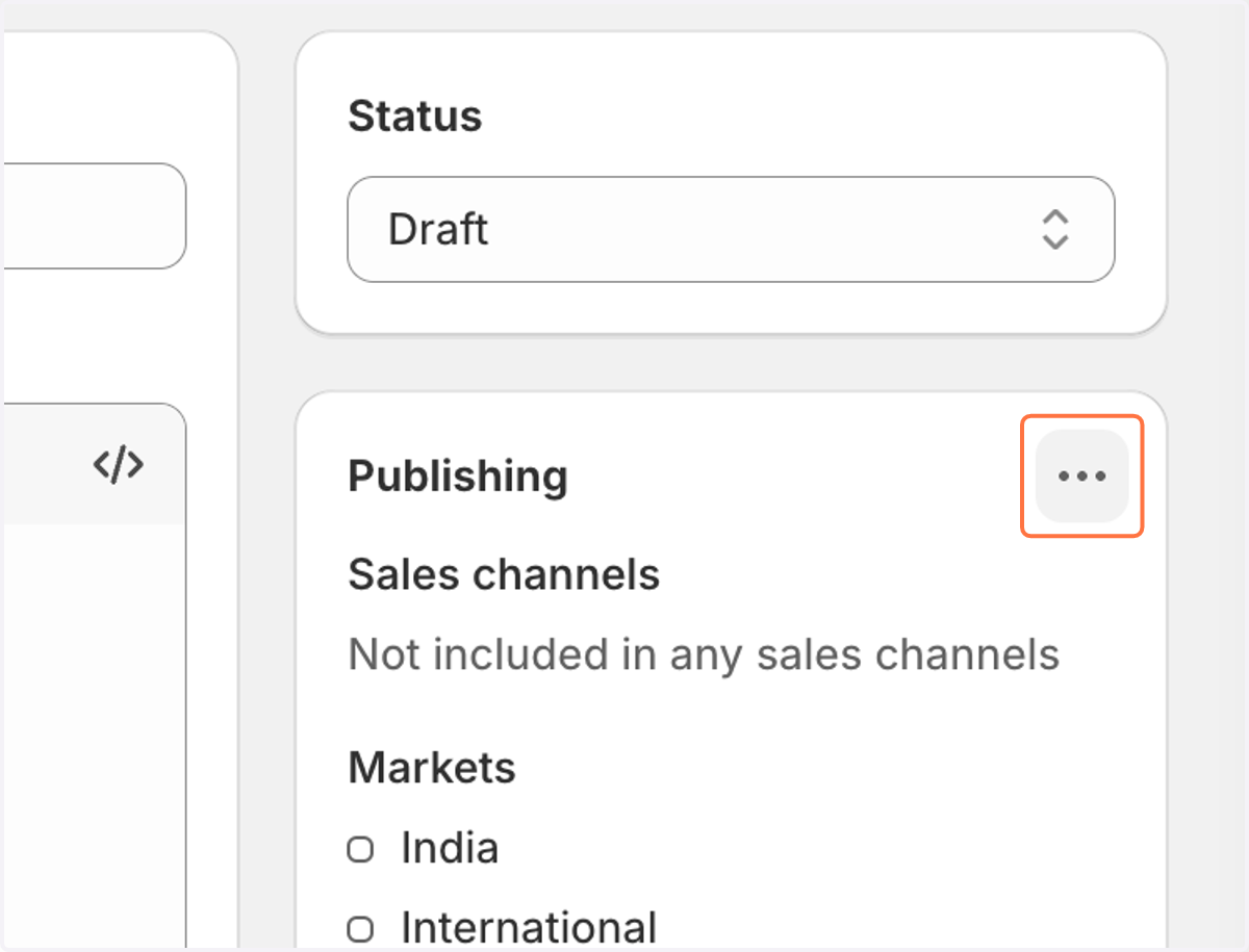 Click on Manage