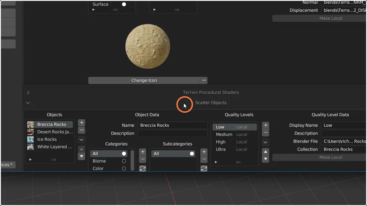 Check "Scatter Objects"