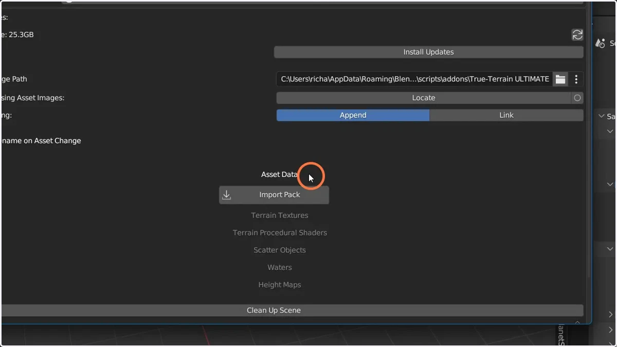 Head to the prefs, and select the "asset data" tab