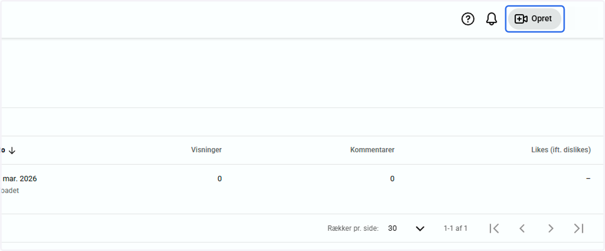 Samme proces, hvis I skal oprette flere ad gangen.