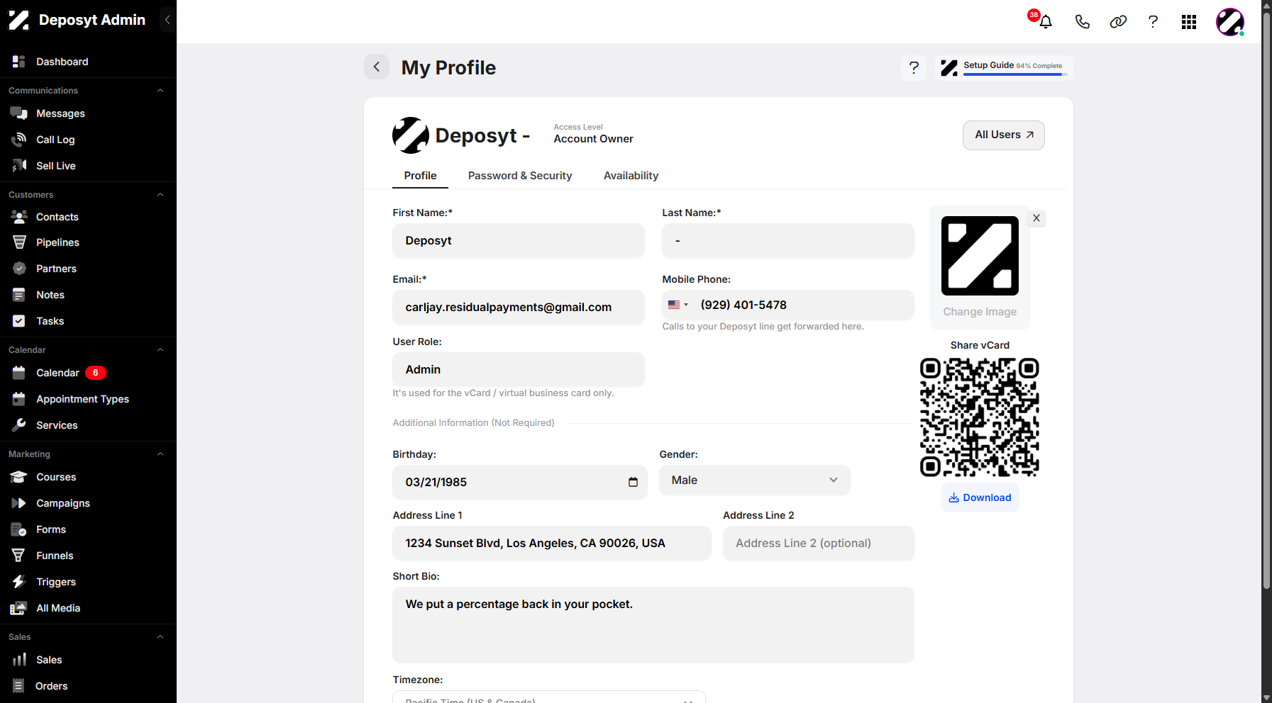Step 6: Click on All Users to access and navigate to it.