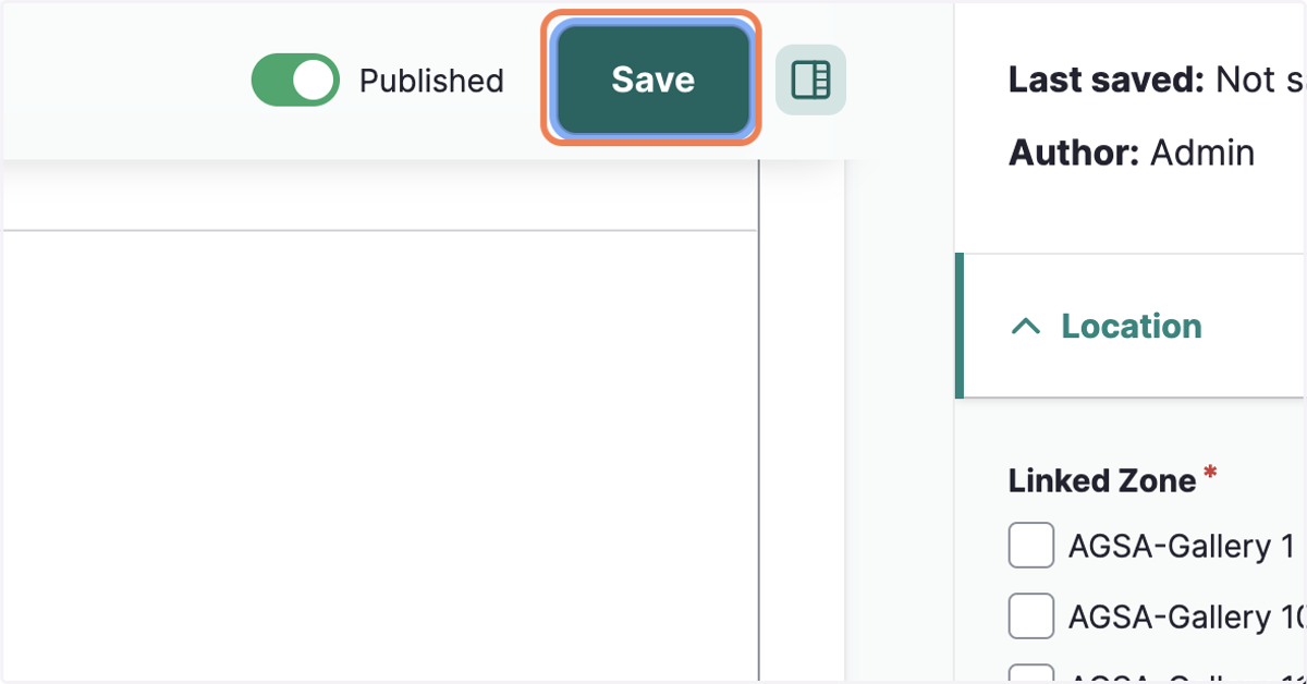 Click on save