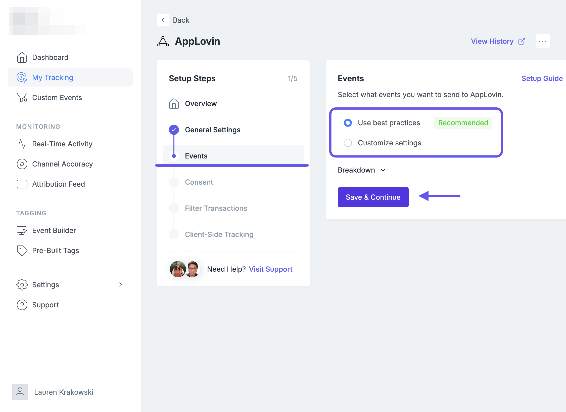 Step 3 screenshot