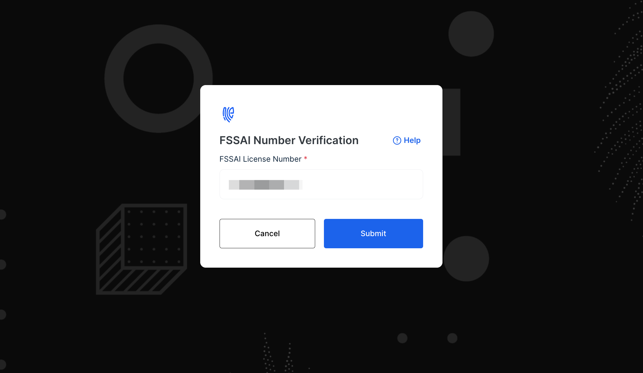 FSSAI License Number