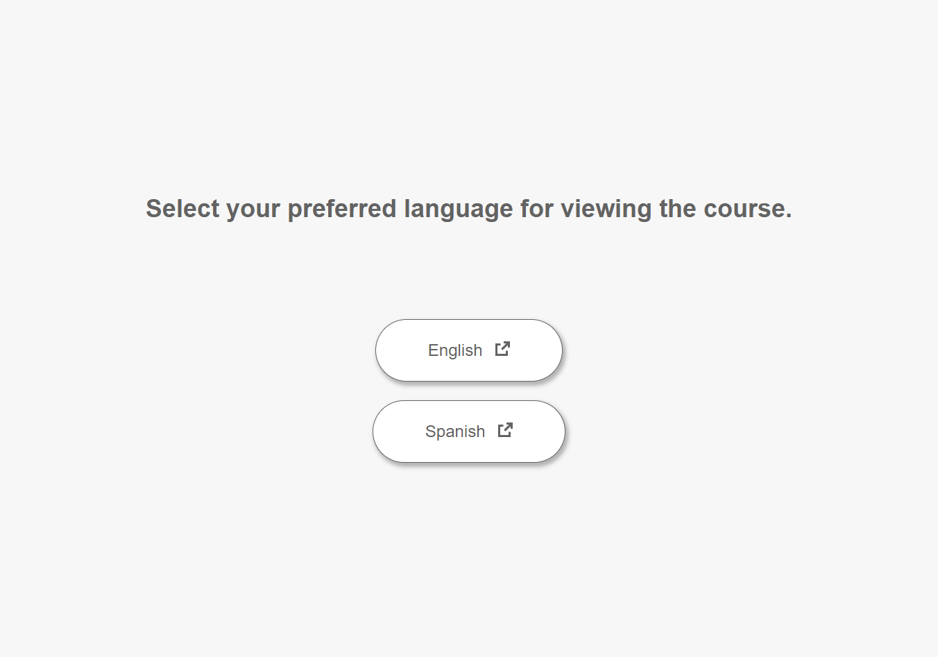 Select your preferred language