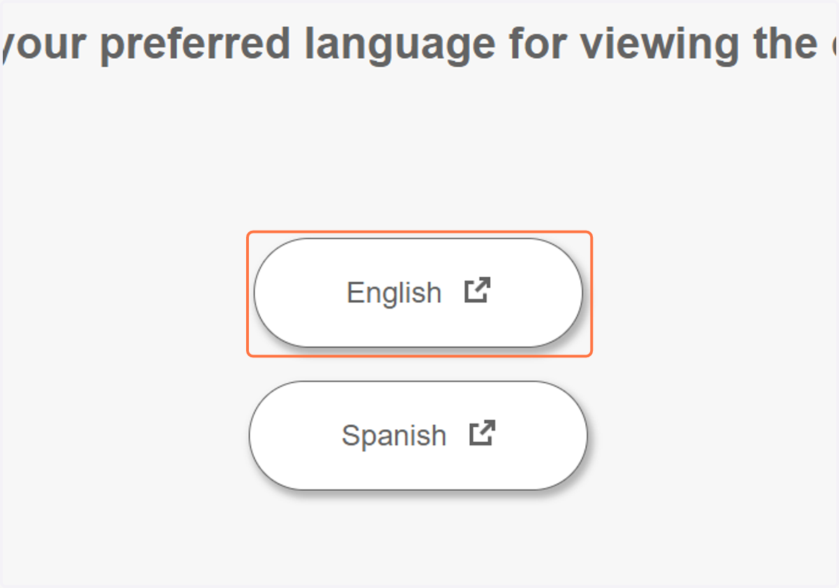 Select your preferred language