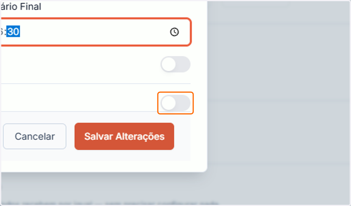 Ative a opção Adicionar mensagem automática?