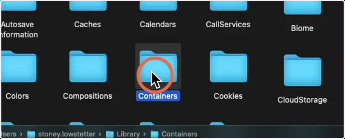 Double Click Containers