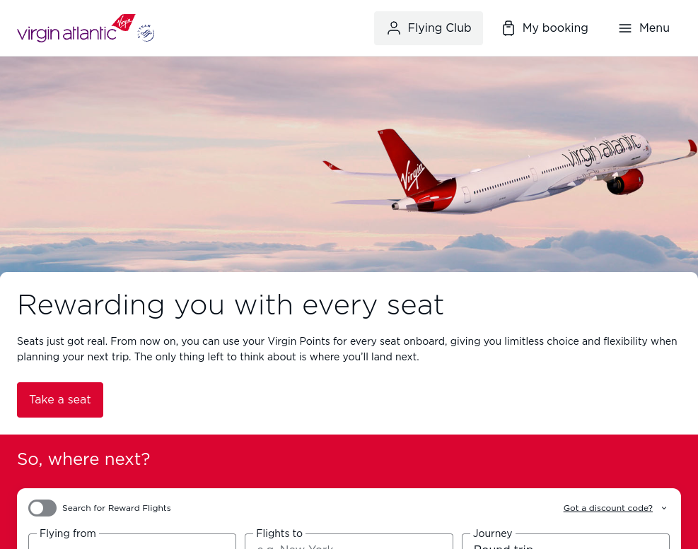 Click on Flying Club