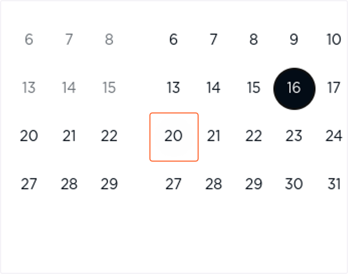 Click on 20
