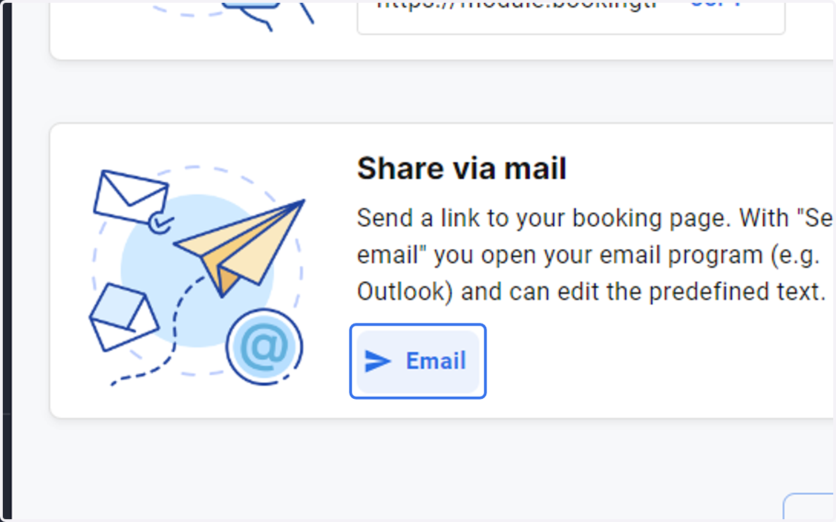 Click on Email