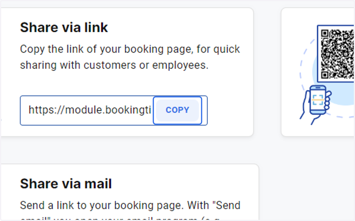 Click on COPY