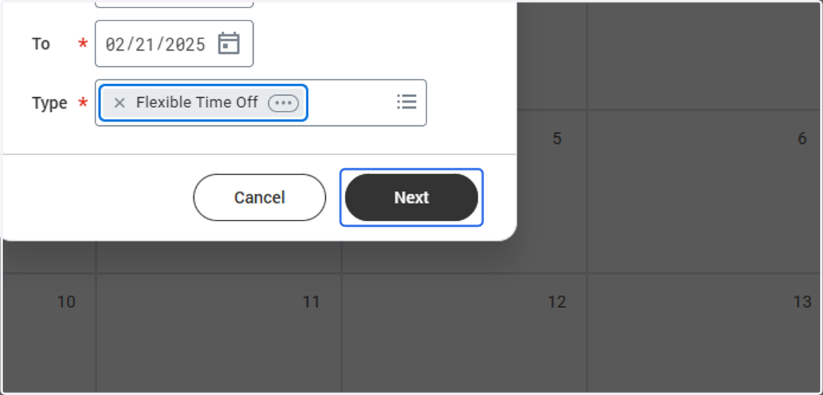 Click on Next