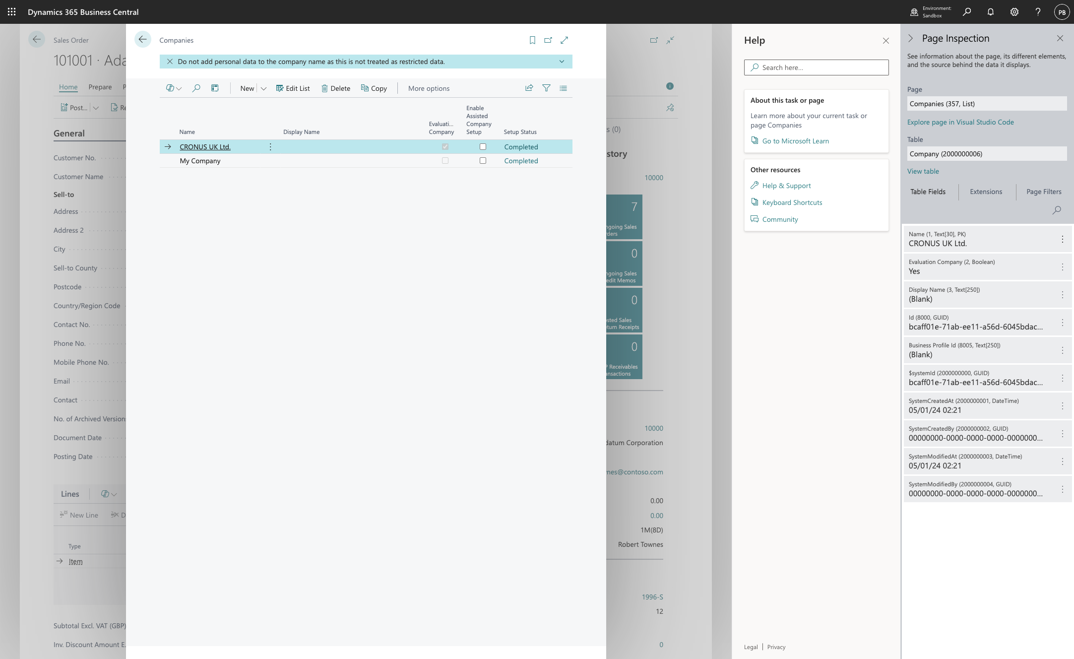 Under 'Page Inspection' on the right hand side of the screen, click on the search icon.