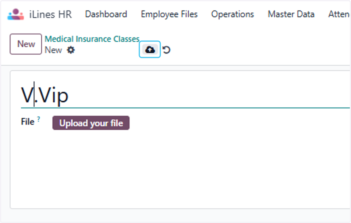Click on Save manually