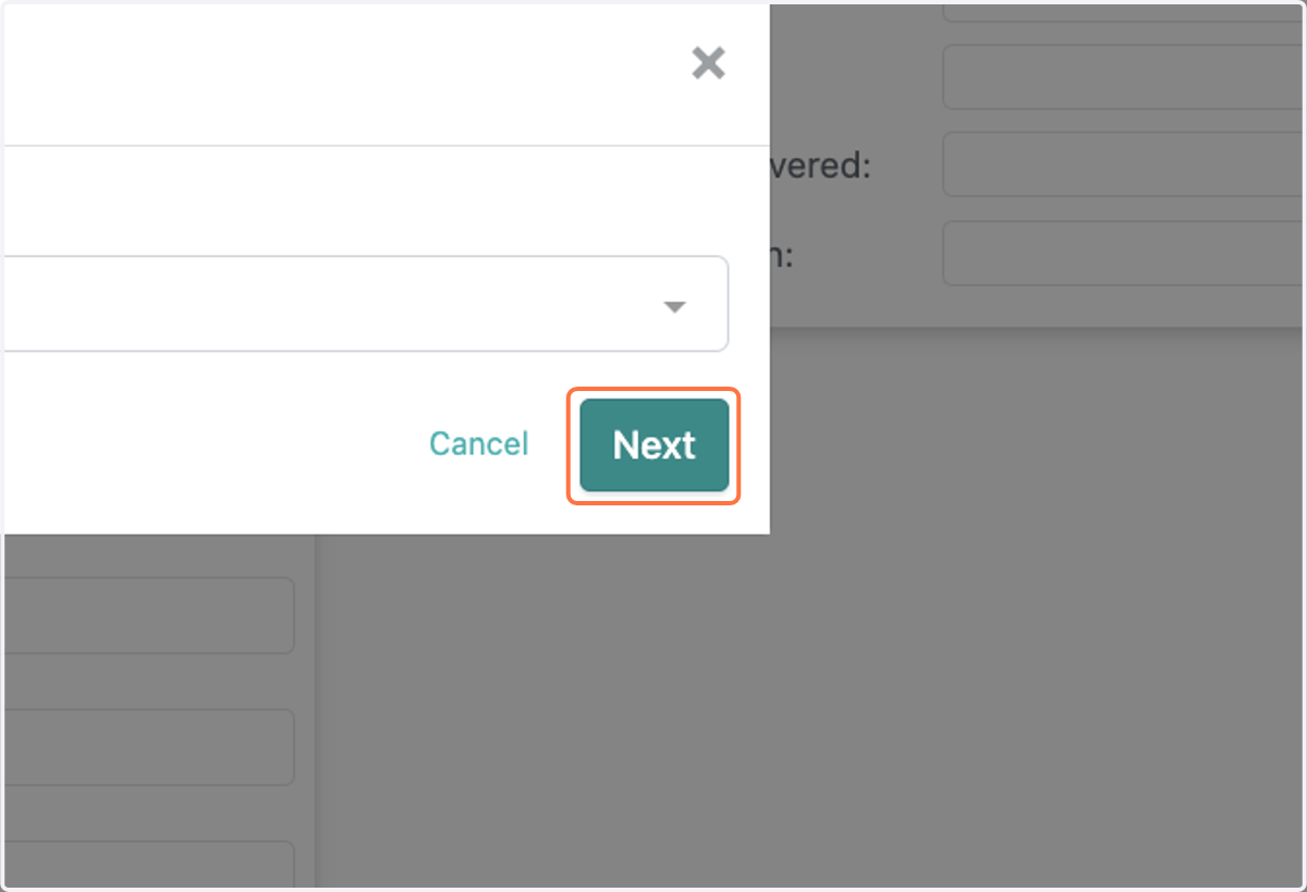 Click on Next
