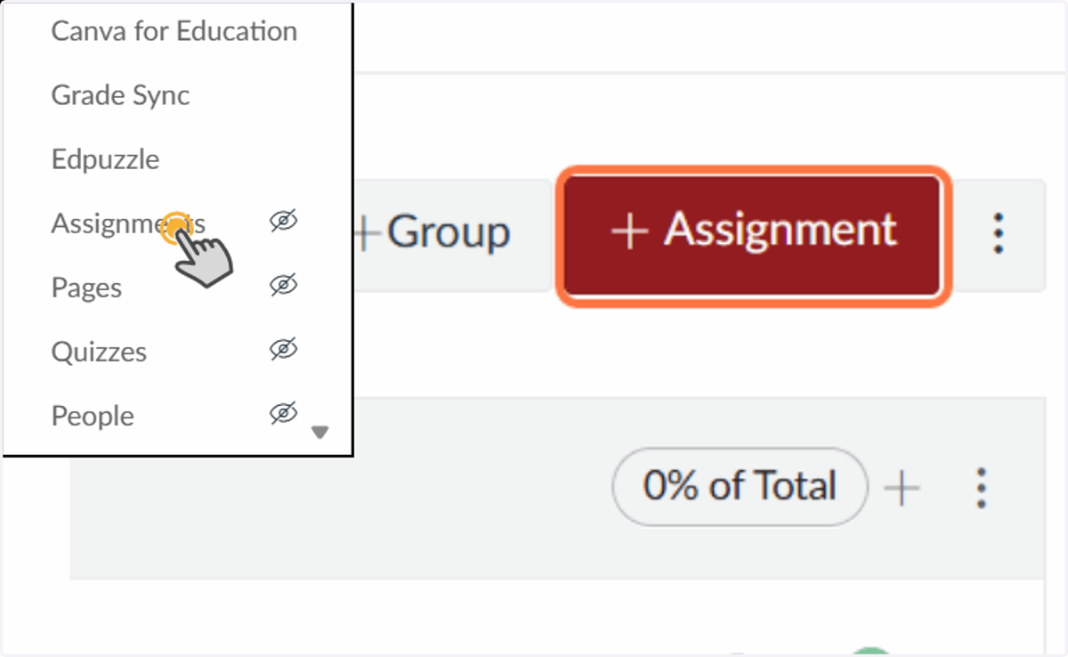 Create an assignment