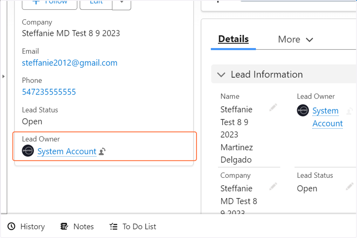 Click on listitem