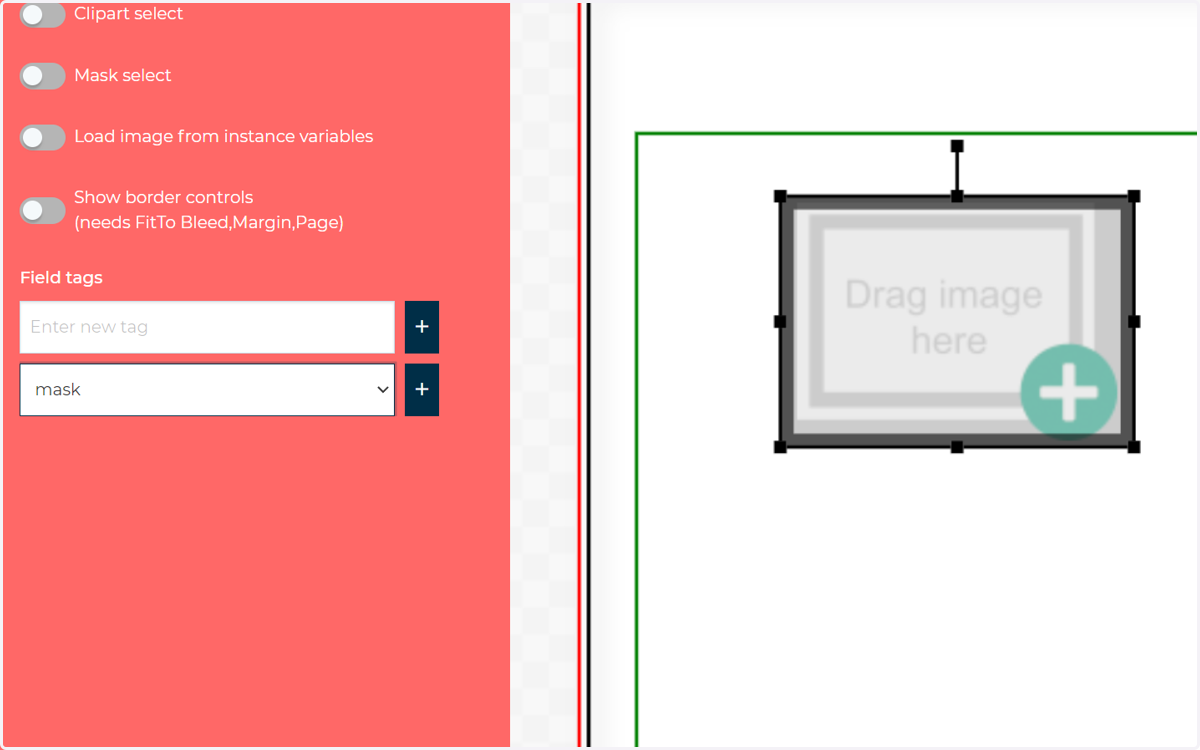 Start by adding and configuring a field in the usual Form Builder fashion. If that field is to be part of a defined layer, assign it within the Field Tags