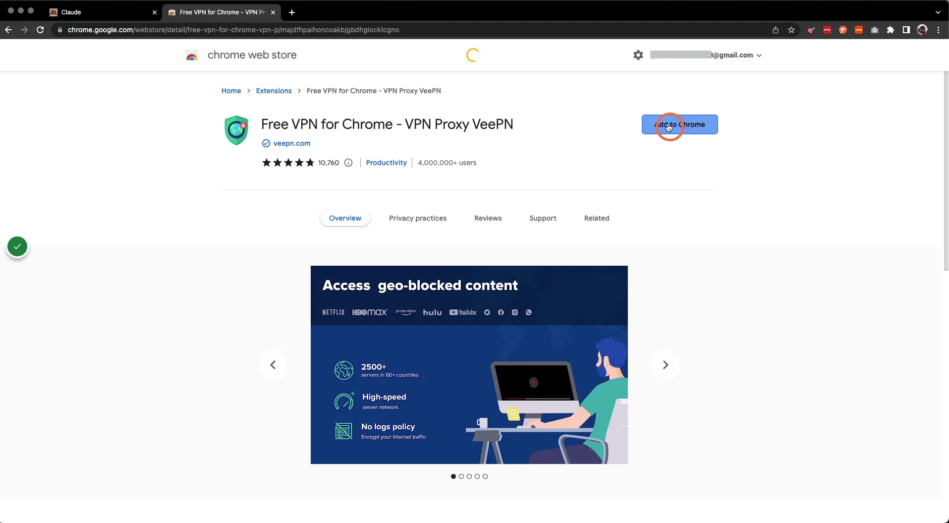 Download VPN for Chrome Extension