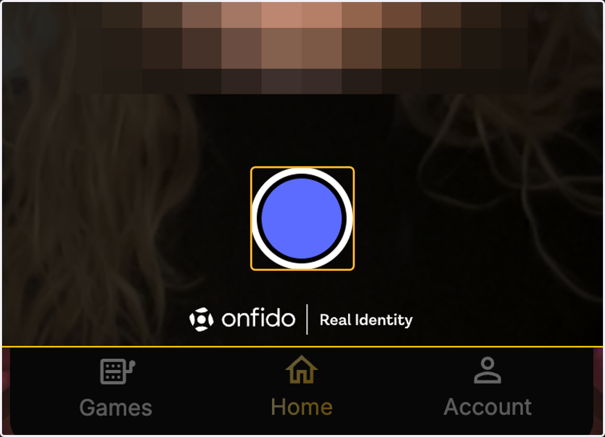 Line up your Face in the Oval, and Click on Take Photo