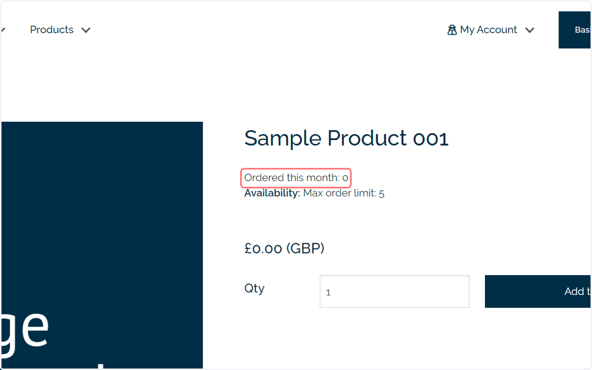 Launch the product to see your updated stock limits and display options