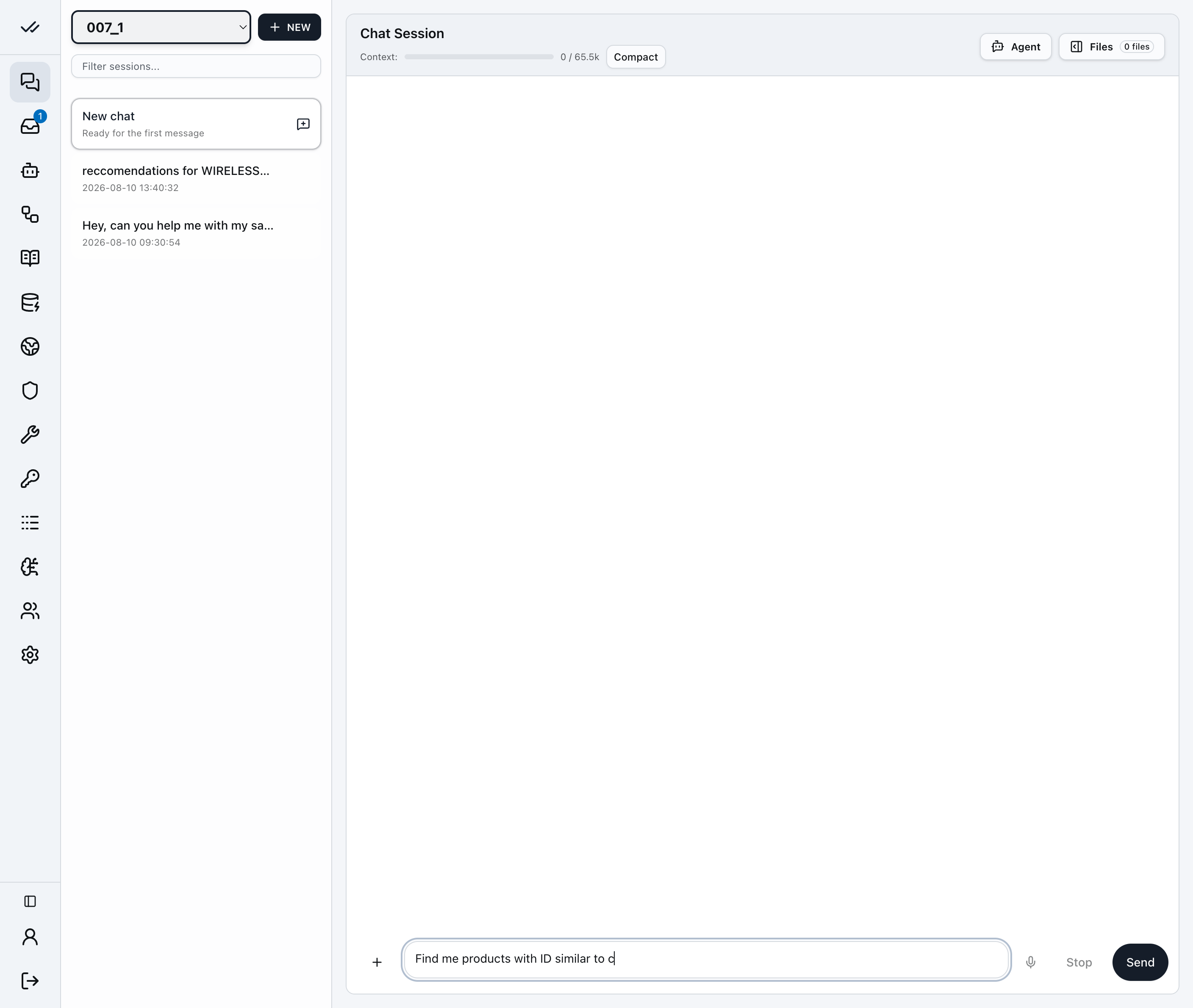 Step 27 of the datasets walkthrough