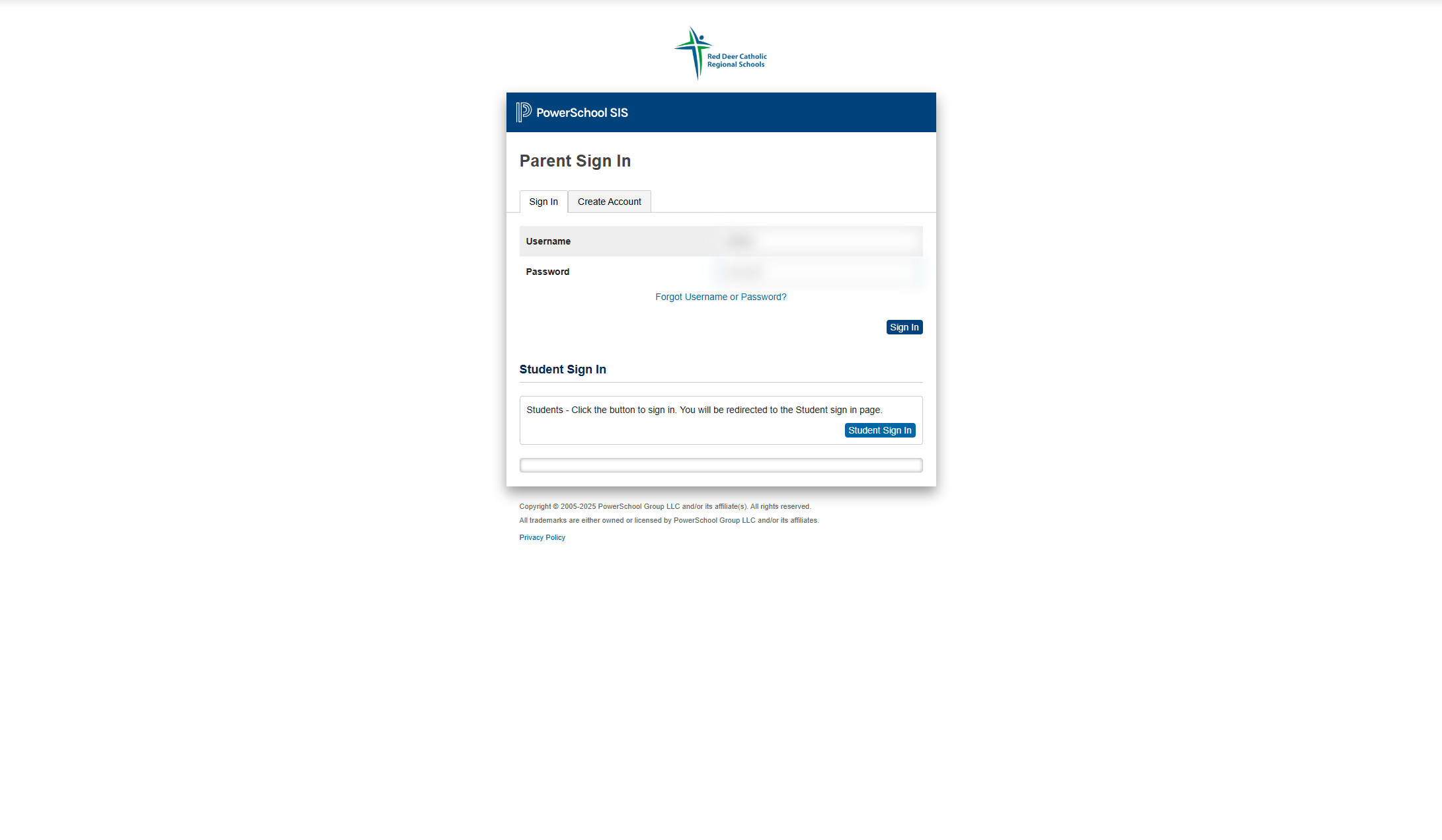 Click on Sign In