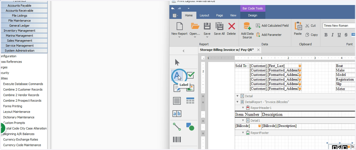 Add a 'Label' if additional text is required