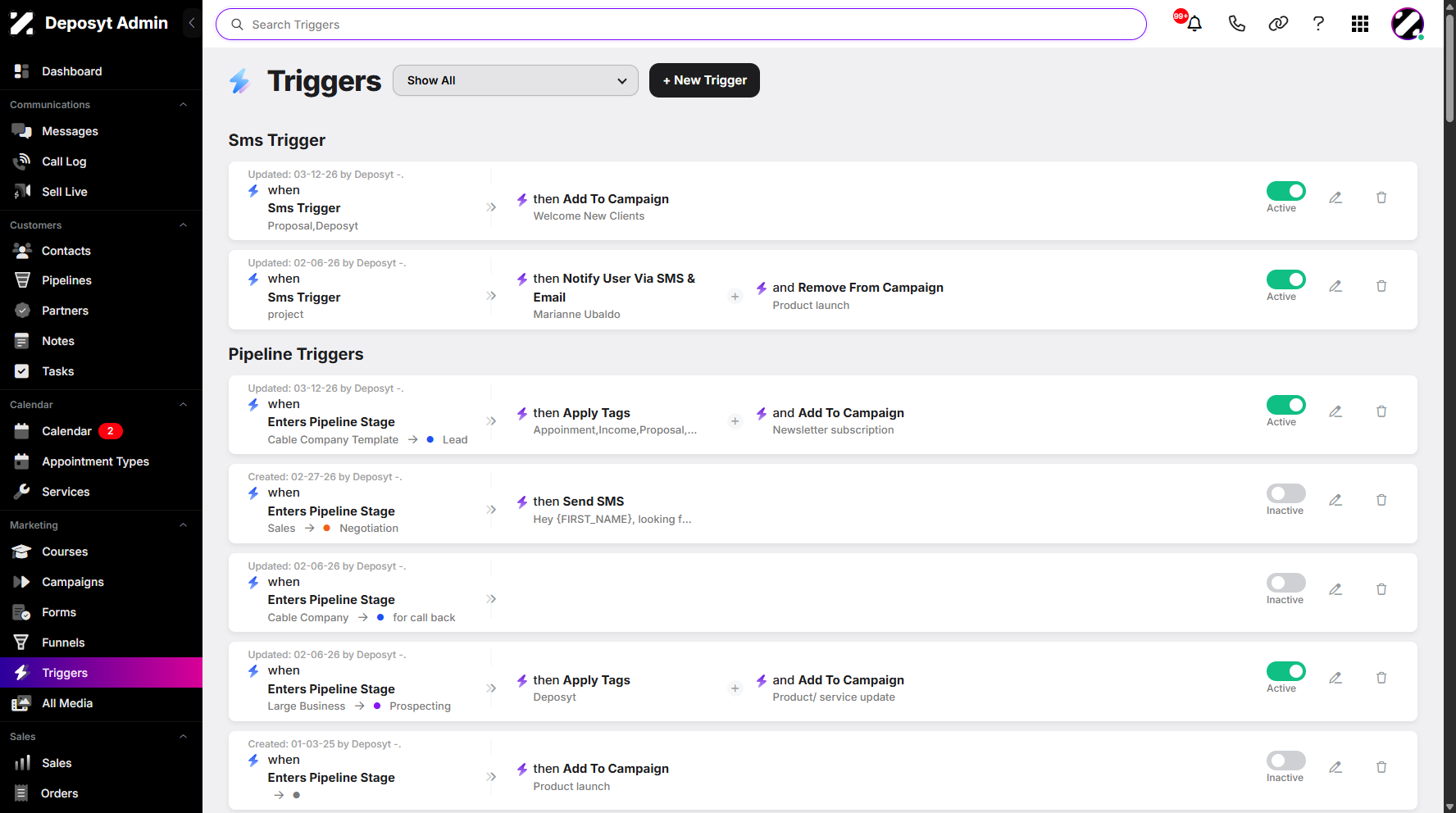 Step 4: Next, use the ‘Show All’ dropdown menu.