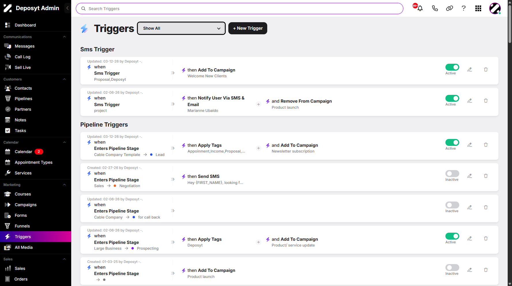 Step 4: Next, use the ‘Show All’ dropdown menu.