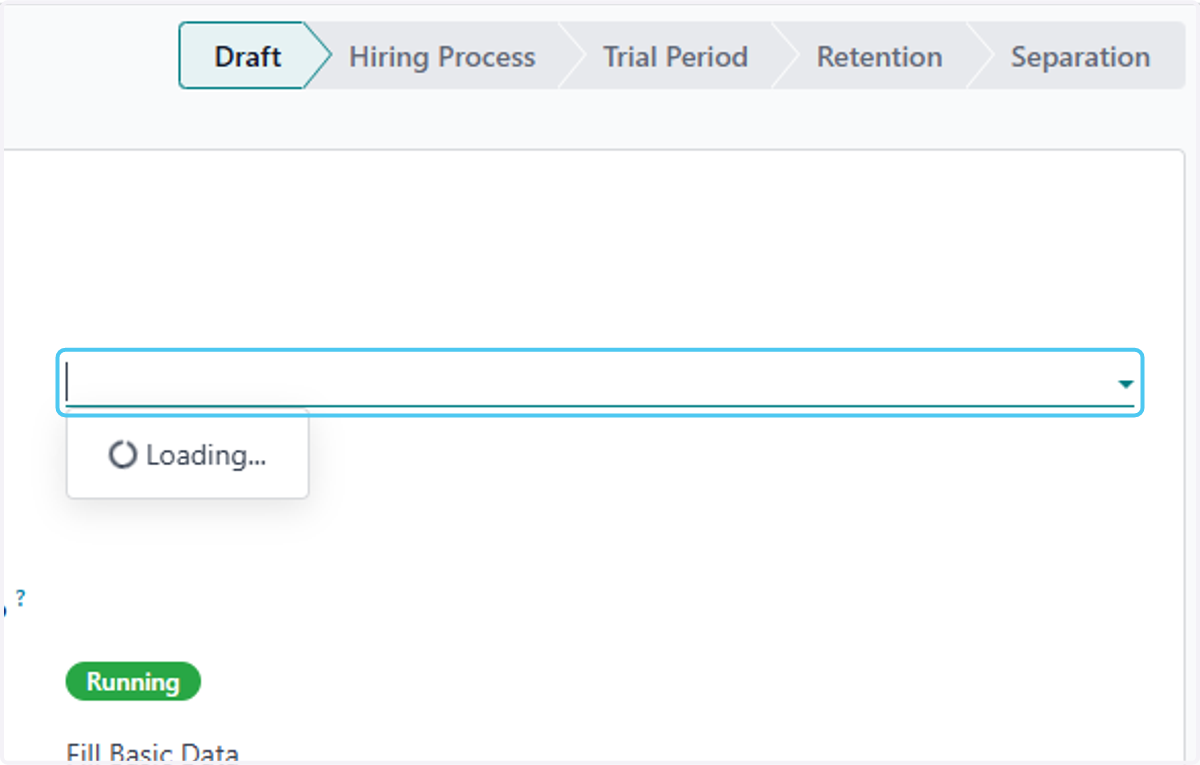 Click on Job Position?