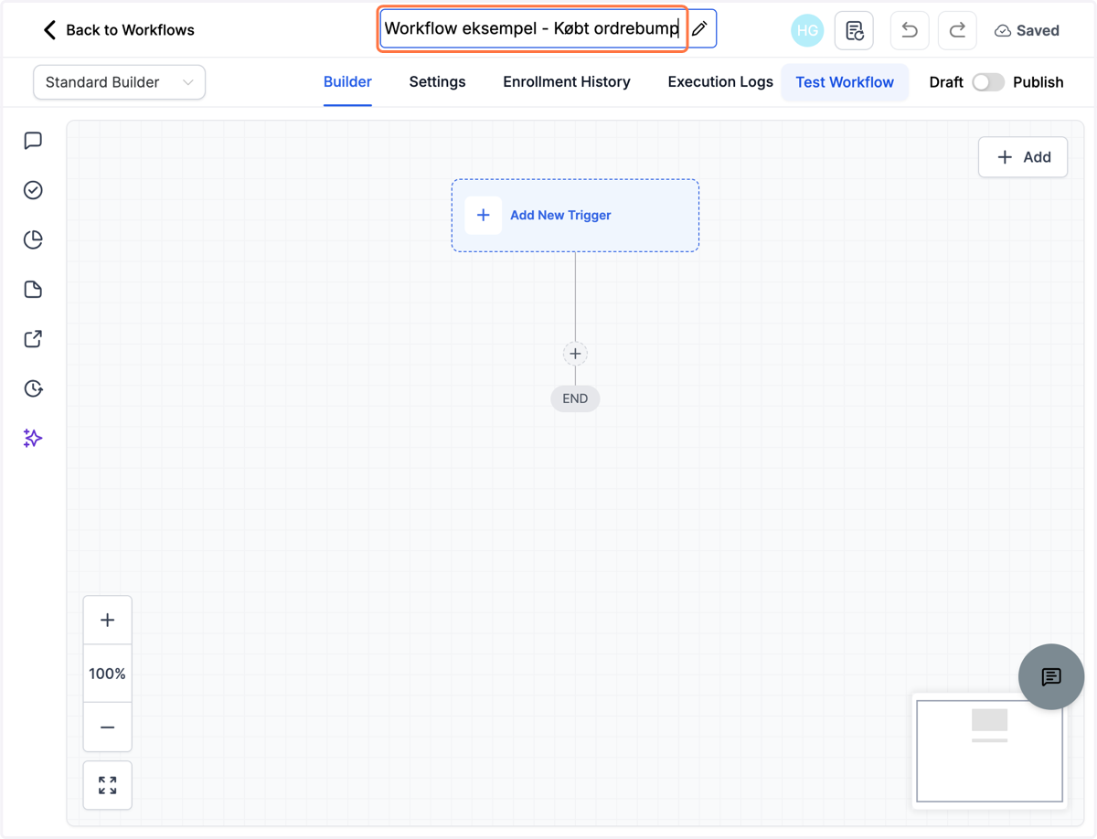 Navngiv dit workflow