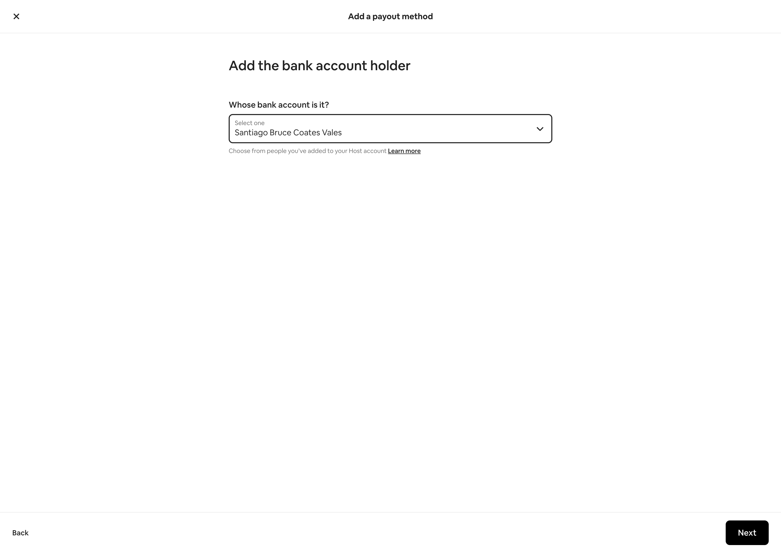 Click on Next