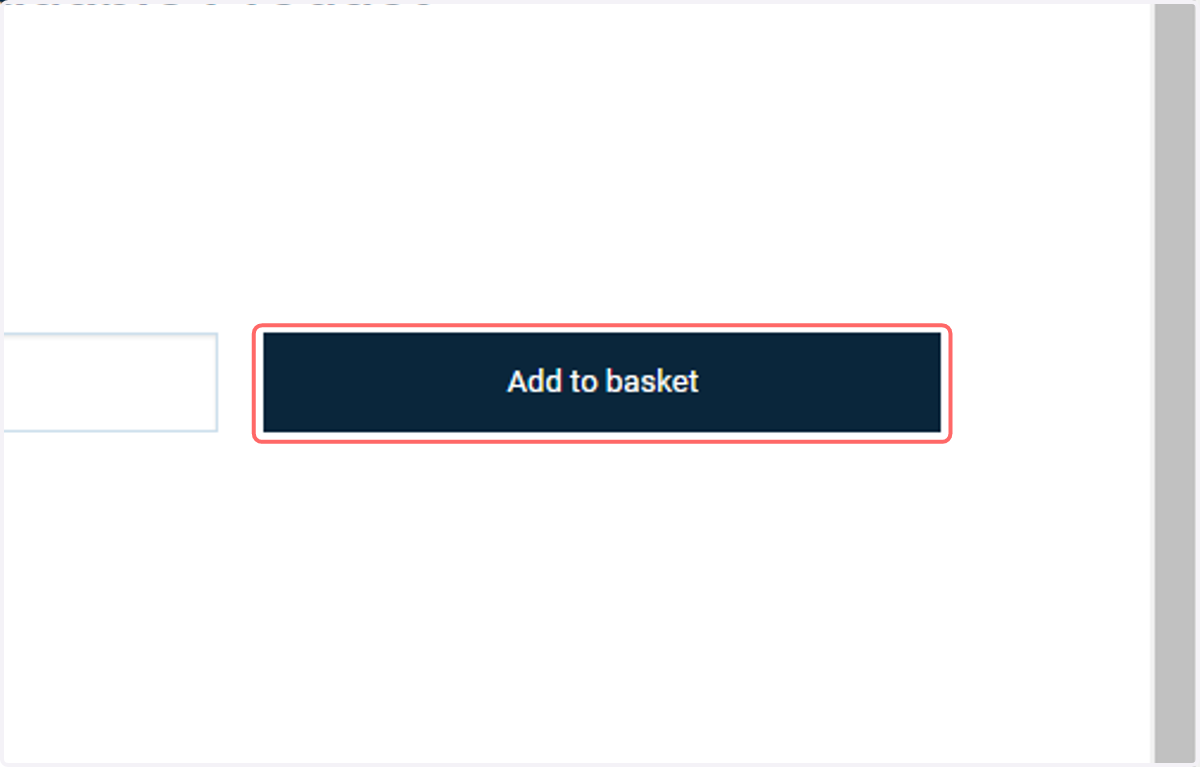 Click on Add to basket