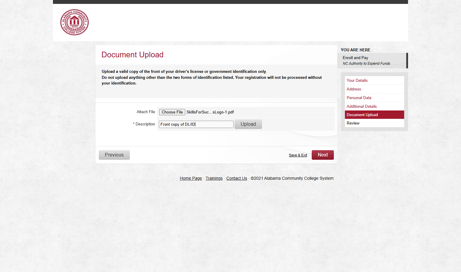 Document Upload