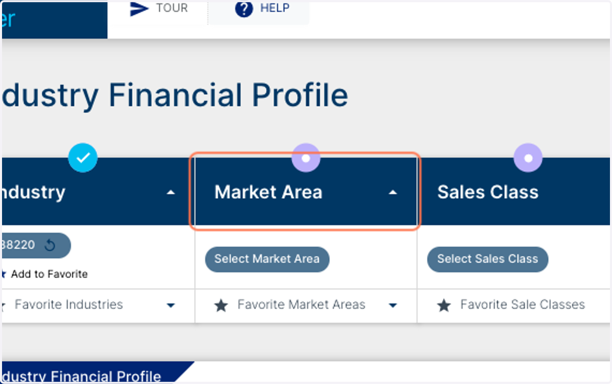Select a Market Area