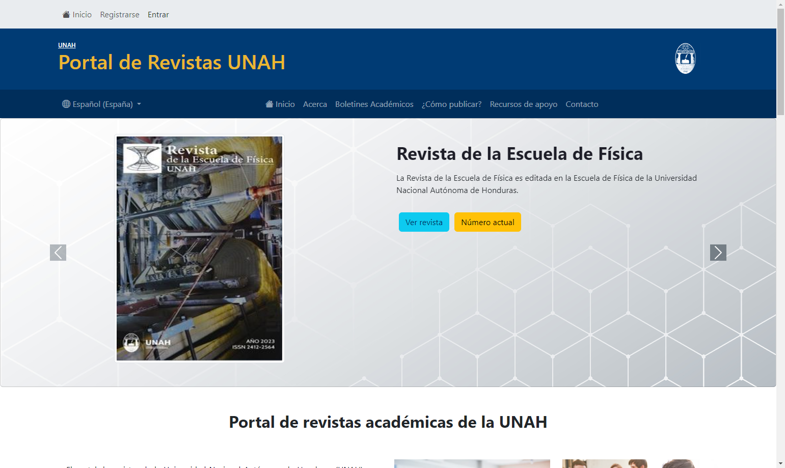 Haz clic en Entrar