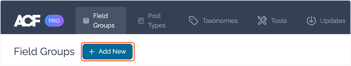 Click on 'Add New' Click on 'Add New'