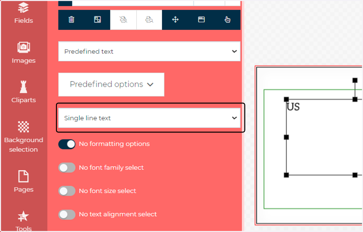 Confirm whether this is to be a single or a multiline text input