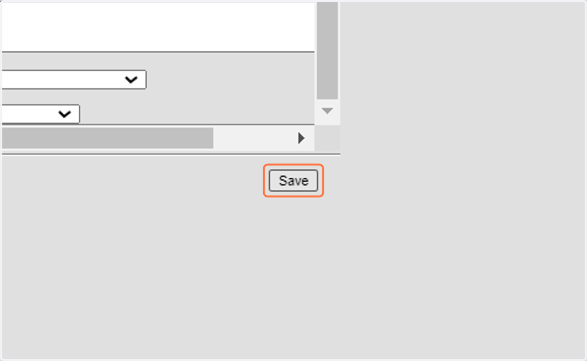 Click on Save