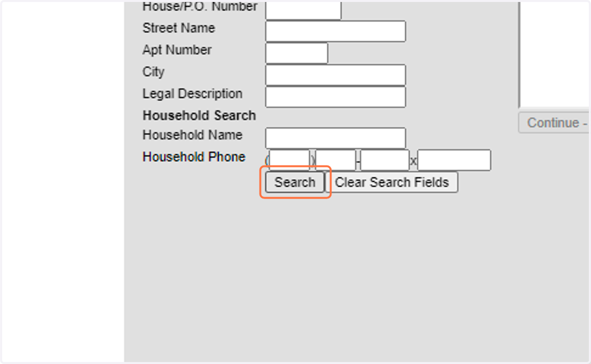 Search for the people that you just created