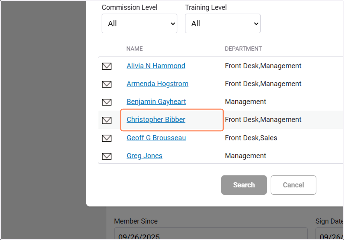 Click on Answering Service