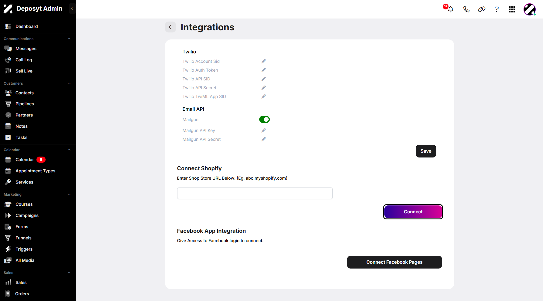 Step 6: Click the Connect button to finish setting up the connection.