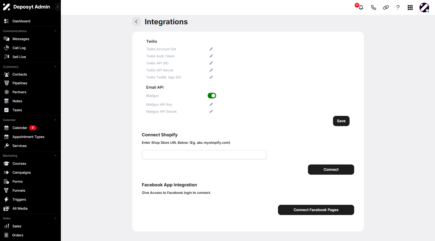 Step 5: To connect your Shopify account, simply enter your shop’s URL.